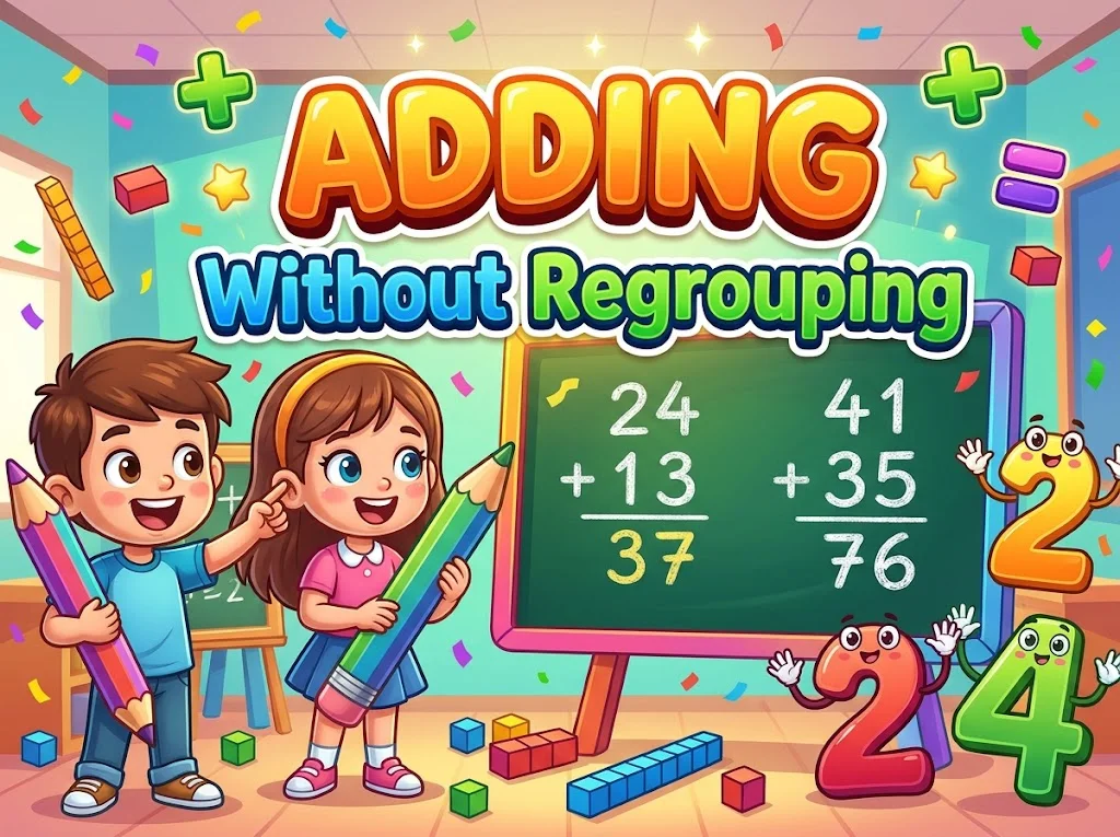 Adding Without Regrouping